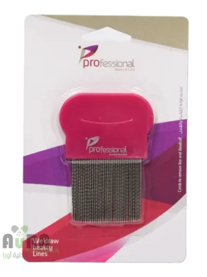 مشط مزيل للقشرة والقمل بروفيشنال